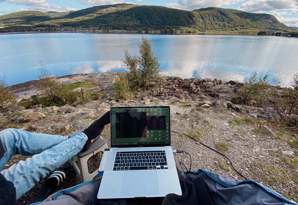 working remote